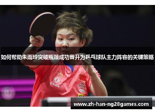 如何帮助朱雨玲突破瓶颈成功晋升为乒乓球队主力阵容的关键策略